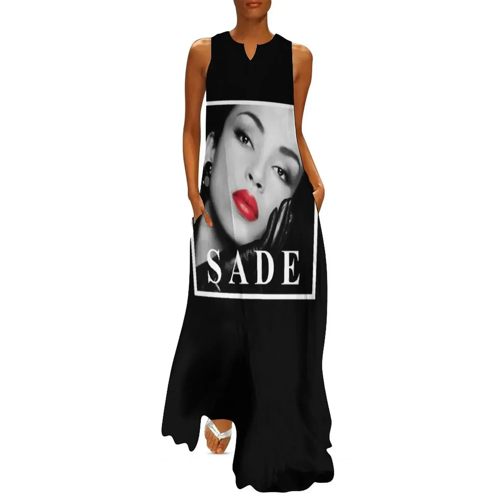 

Sade Long Dress loose summer dress dress for women summer cocktail dresses bandage