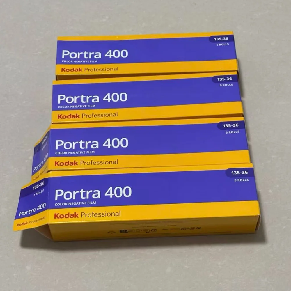 New Packaging KODAK 135 Professional Color Negative Film 1/10 Rolls 35mm PORTRA 400 36EXP C-41 ISO 400 Outdoor Photography Fine