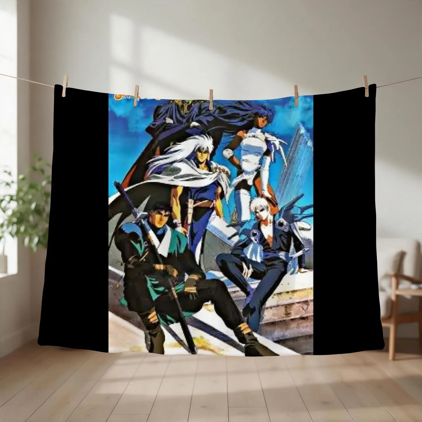 bastard destroyer of darkness Throw Blanket couch cozy soft plush fuzzy picnic outdoor blanket