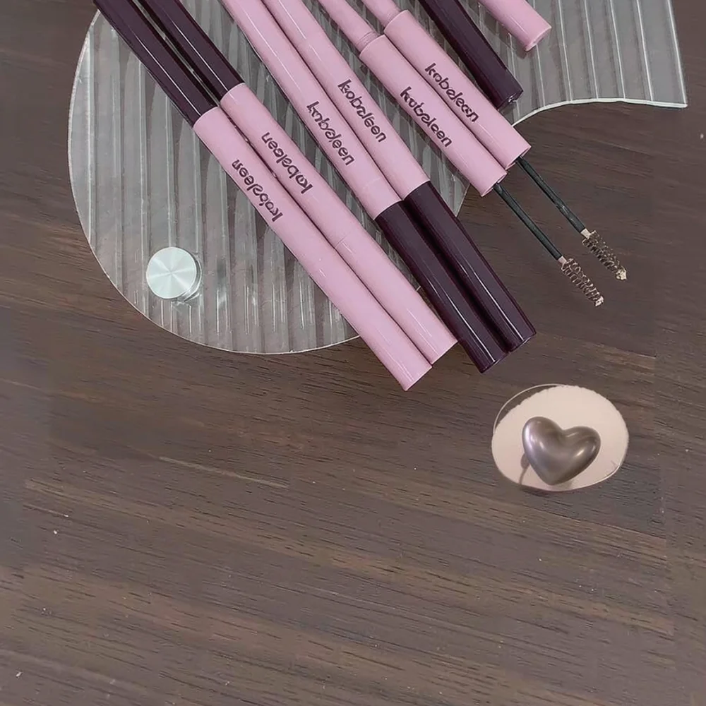 For Kobeleen Long Lasting Waterproof Eyebrow Pencil And Brow Gel Duo Natural Definition Easy Application Precise Cosmetic Tool