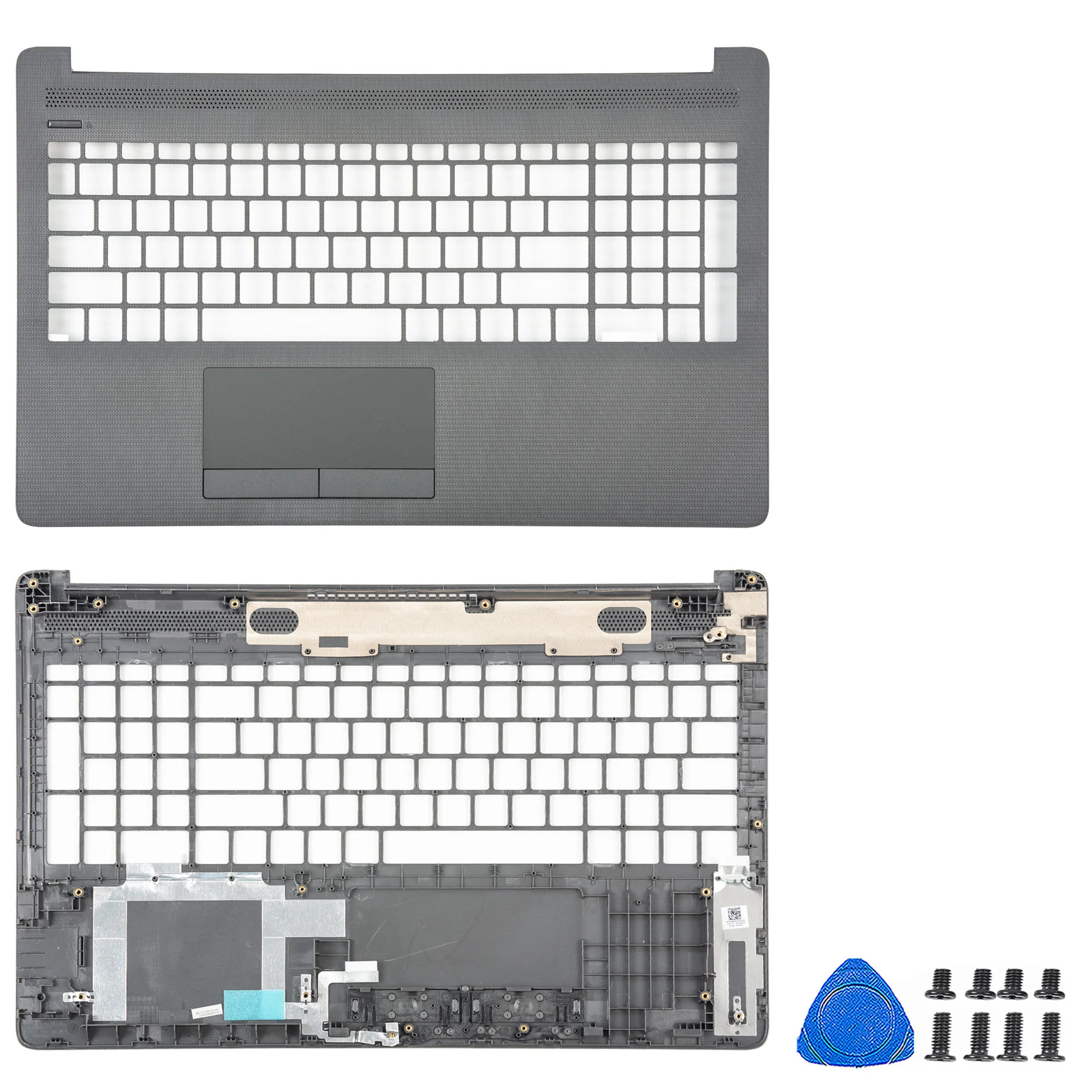 

Деталь для ноутбука 250 G7 255 g7 15-DA 15-DB/DX TPN-C135/C136, верхняя крышка, серая M04971, рамка, упор для рук, нижний ПК, порт без оптического привода