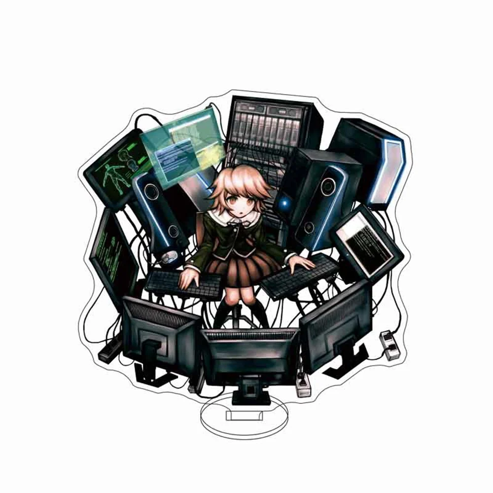 Anime Danganronpa: The Animation 15cm Acrylic Stand Junko Enoshima Celestia Ludenberg Tabletop Decoration Accessories Decor Gift