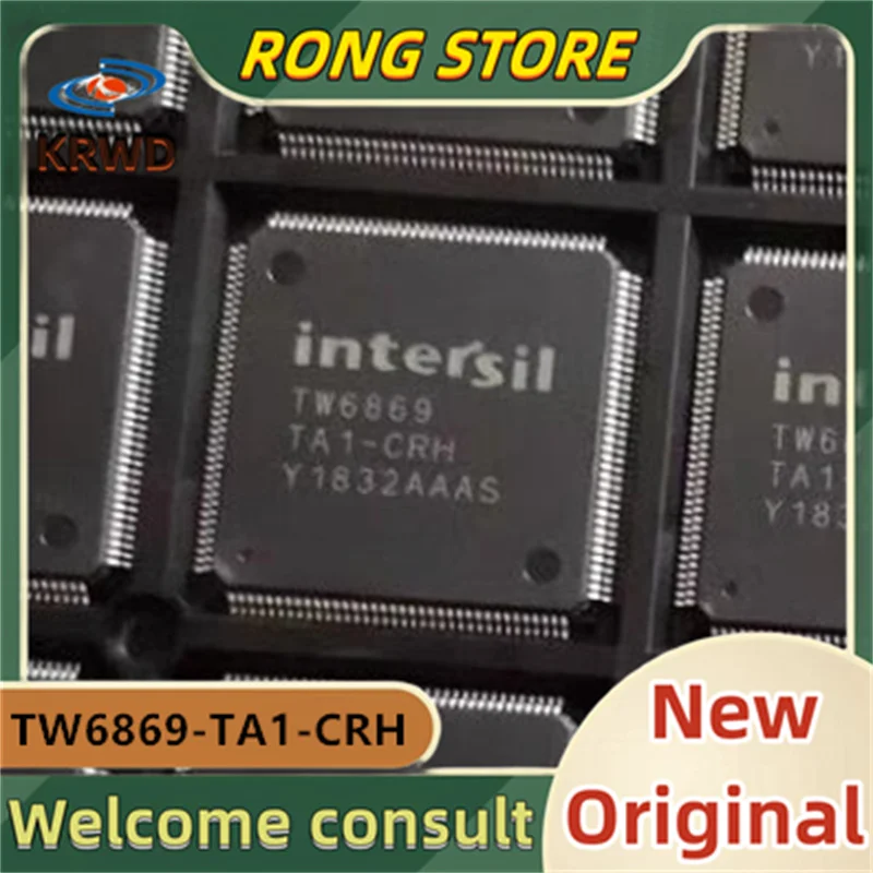 

2PCS TW6869-TA1-CRH New OriginaI TW6869 TQFP144
