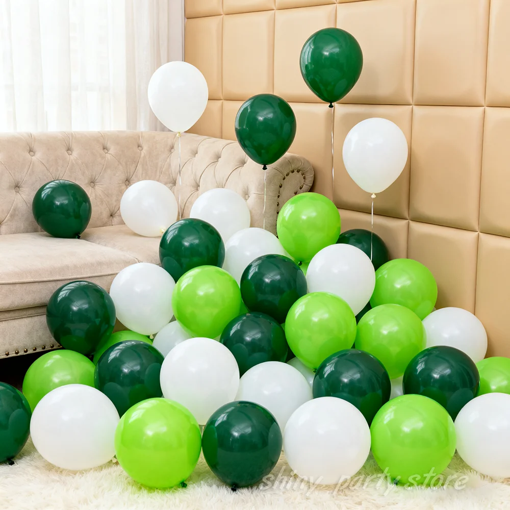 10/12inch 20/50/100pcs Baby Blue Latex Balloons Red Green White Sand Wedding Decoration Globos Baby Shower Birthday Party Decor - view 6