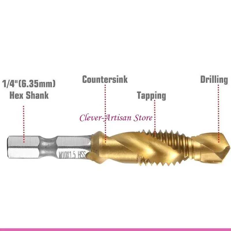 E06b Drill Tap Combinat