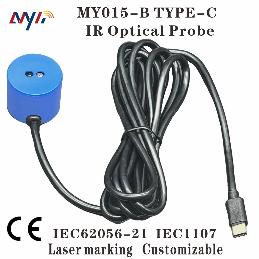 FT232 USB-C واجهة 940nm مسبار بصري للاتصالات مقياس الغاز لتدفق المياه الكهربائية #1