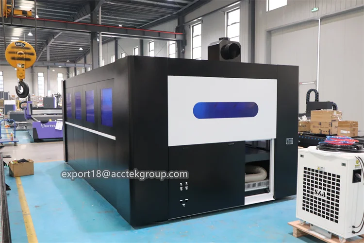 High Powerful Metal Fiber Laser Cutter for Aluminum Steel Plate Cnc Laser Cutting Machine 1kw, 2kw 3kw