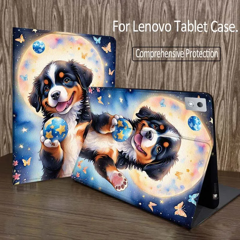

Cute Cartoon Dog Art For Legion Xiaoxin Pad P12 Pro Y900 GT 2023 2025 12.1 12.7 14.5 inch Tablet Case