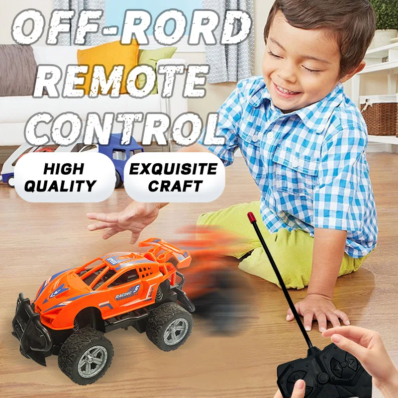 Children's electric remote control car simulation high-speed climbing car 1:43 off-road car toy gift wireless remote control car