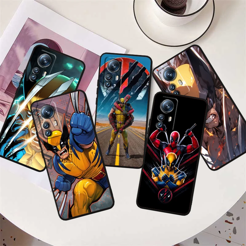 Wolverine James Howlett Logan For Xiaomi Mi 14 13T 13 12T 12 11T 11i 11 10T 10 Pro Lite Ultra 5G Black Back Phone Case