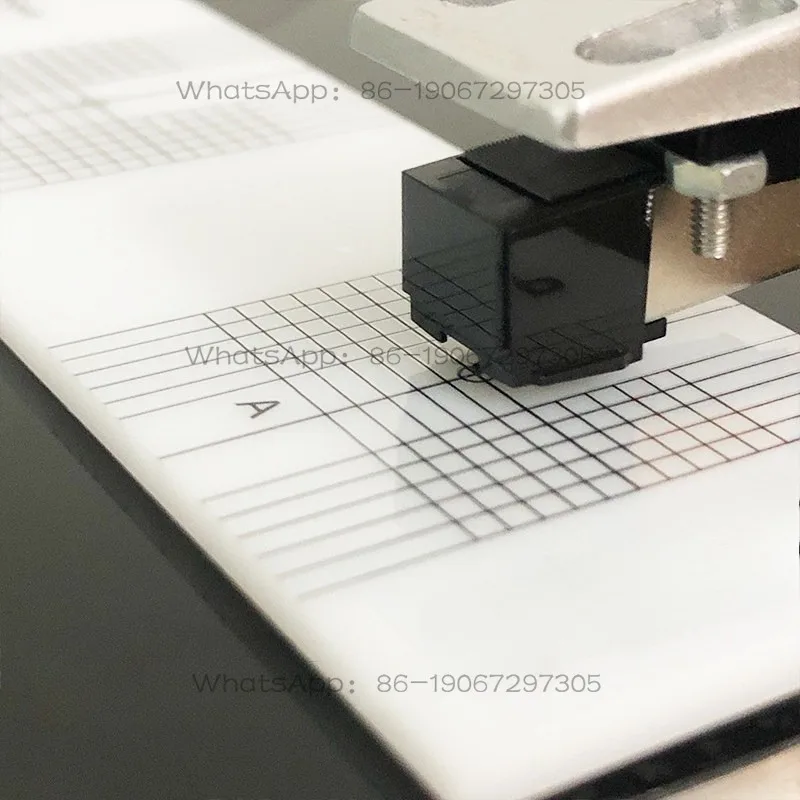 Vinyl Head Calibration Foot Measuring Device, Ruler Turntable Adjustment Tool Side Slide Adjustment