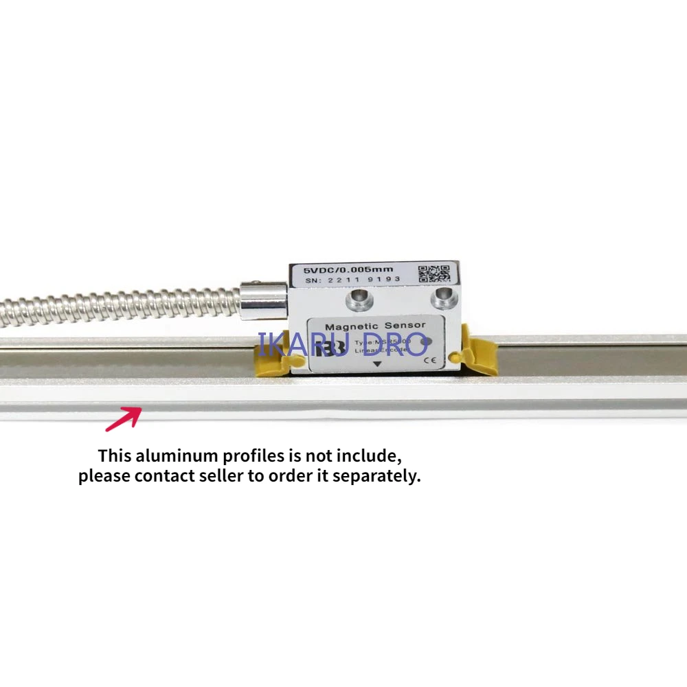 Hohe Präzision Fräsen Drehmaschine DRO Magnetische Skala Sensor 5V 0,005mm 5um Encoder Magnet Skala TTL für Drehmaschine Holz stein Maschinen – Detail 8