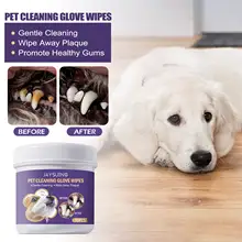 Pet Cleaning Glove Wipes