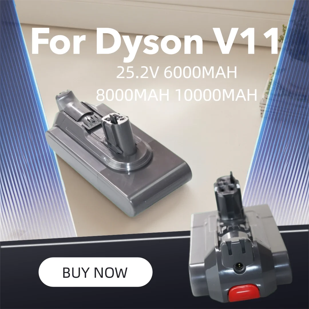 

25.2V 8000mAh Battery for Dyson V11 SV15 SV16 SV17 SV18 SV22, V11 Animal Fluffy Vacuum Cleaner Li-ion Battery