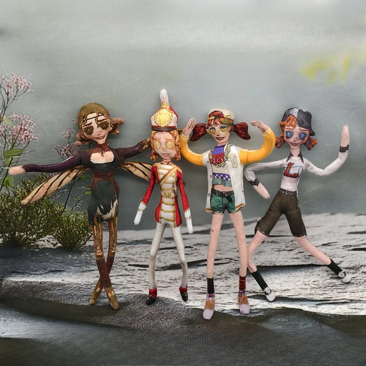 

15/28 см игровая идентичность V плюшевая кукла аниме Лилия Бар соответствие Cheerleader мягкая фигурка мягкая игрушка для косплея в подарок