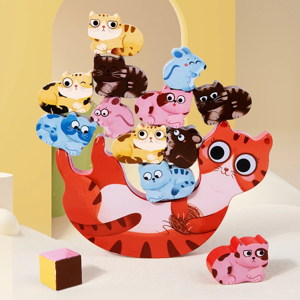 Children's Animal Balance Blocks Toys Thinking Logic Exercise Toys Gift For Birthday Christmas