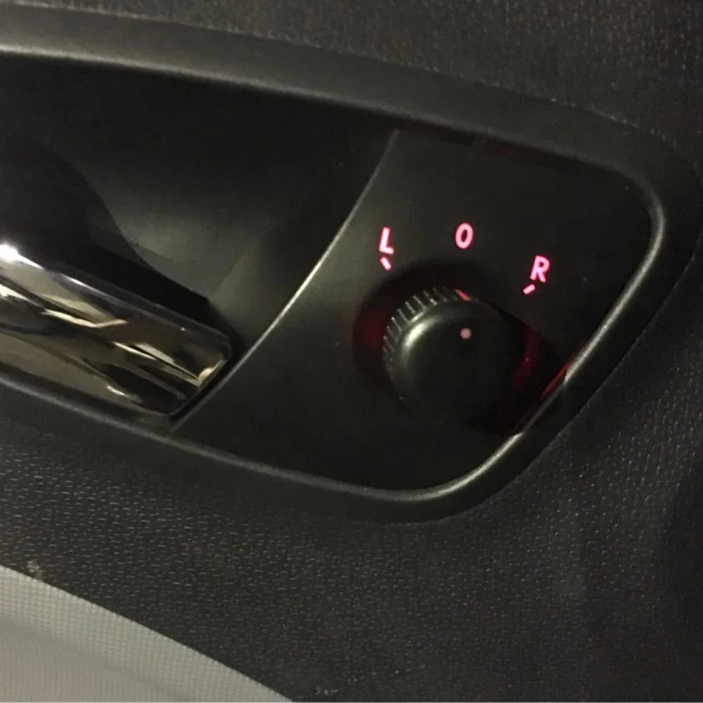 For VW Seat Ibiza 2009 2010 2011 2012 2013 2014 2015 6J1959565 6J1959565 Newest Car Exterior Side Mirror Adjust Switch Knob