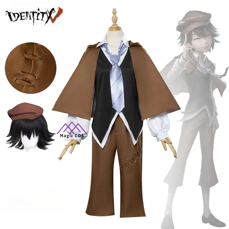 

Game Identity V Edogawa Rampo Co-branded Bungo Stray Dogs Cosplay Costume Party Carnival for Men Comic-Con Uniform Set Hot Sale