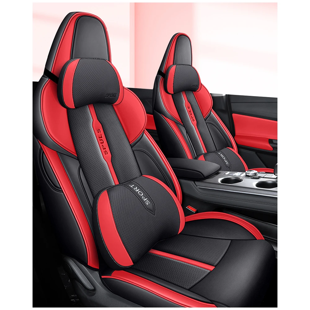 

fiber leather car seat cushion cover fully coverage for changan cs55 PLUS 2022 2023 2024 accessories interior protect styling