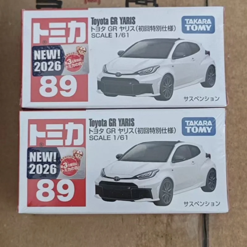 New In Stock Tomy Tomica No.89 Toy Ota Gr Yaris Pressure Cast Alloy Car Creative Toys Hobby Model Collectable Ornament Fans Gift