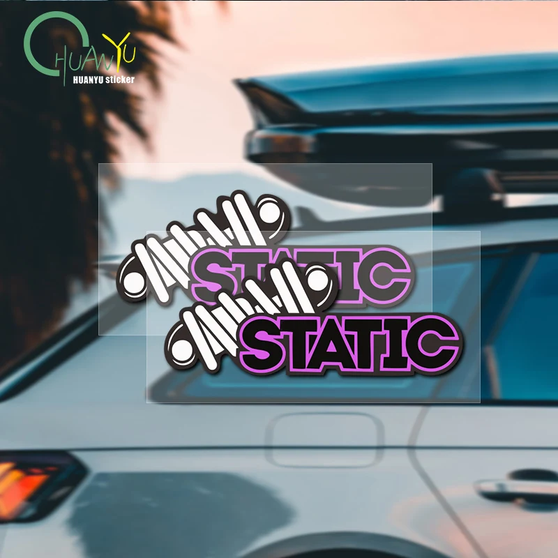 

Наклейка Hellaflush HF Style STATIC для автомобиля, наклейка на крыло для маскировки царапин, наклейка для мотоцикла и автомобиля