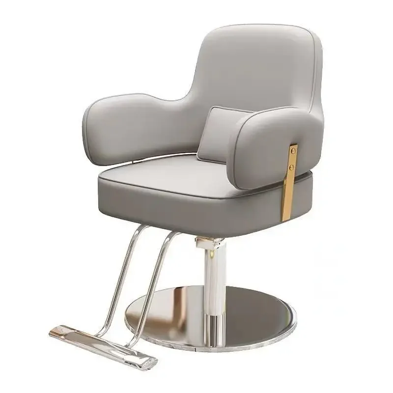 #Creative Modern Barber Chairs Premium Beauty Elegant Minimalist Salon Chairs Space Saving Luxury Friseurstuhl Salon Furniture