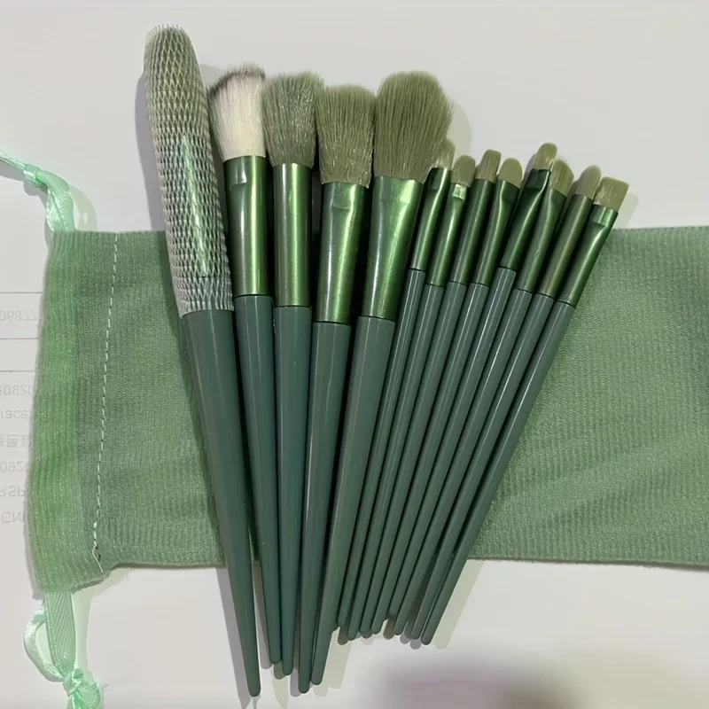 13-teiliges Make-up-Pinsel-Set, Pinselhaar, Lidschatten, Foundation-Make-up, Pinselhaar, Pinsel-Make-up, komplettes Set mit Beauty-Tools