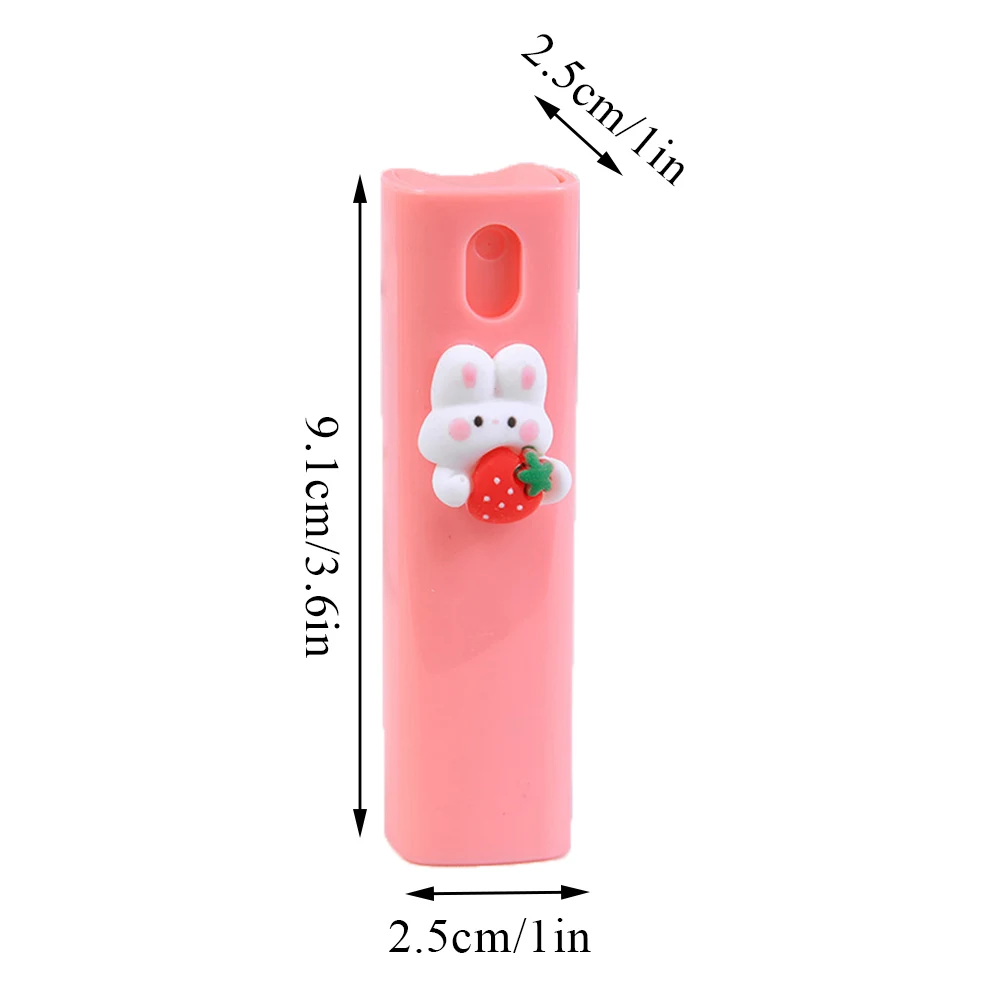 10ml かわいい空のスプレー・ボトル 詰め替え式のプラスチック香水噴霧器 多機能の携帯用口頭スプレー容器 ローション噴霧器