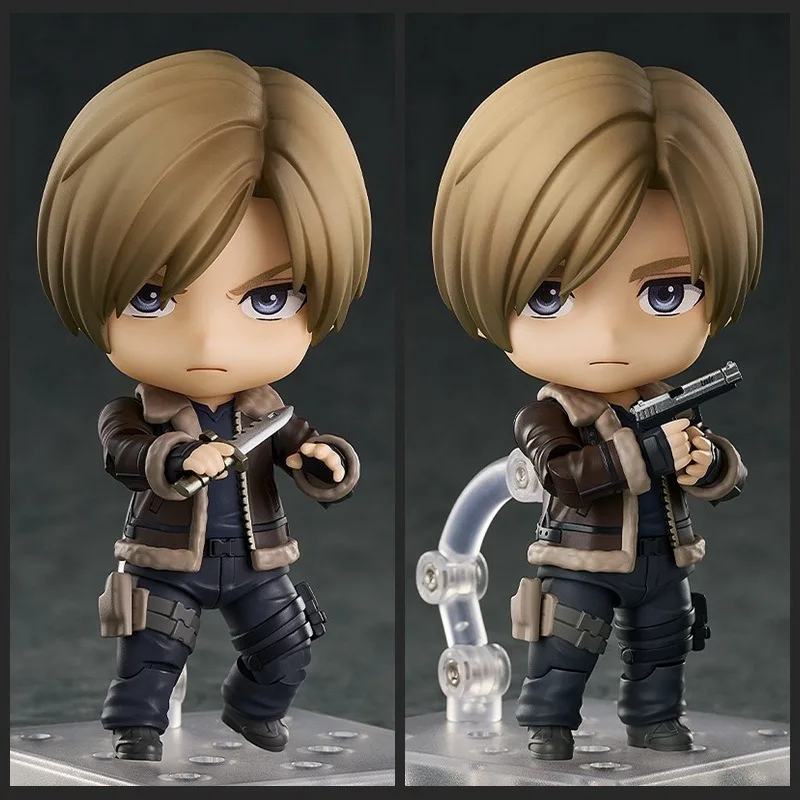 Resident Evil 4 #2337 Leon Scott Kennedy Gk PVC Statue Action Figurine Desk Collectible Anime Model Toys Figures Gift 10CM