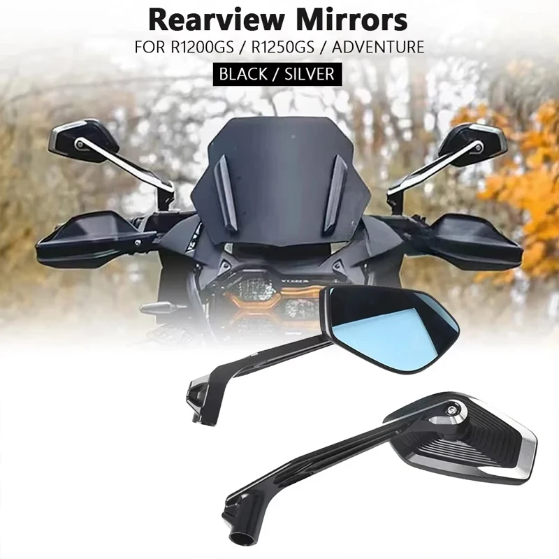 R1300GS ADV Motorcycle Rearview Mirror For BMW R1250GS R1200GSA F800GS G310R GS S1000XR F800R Adjustable Side Rear View Mirrors