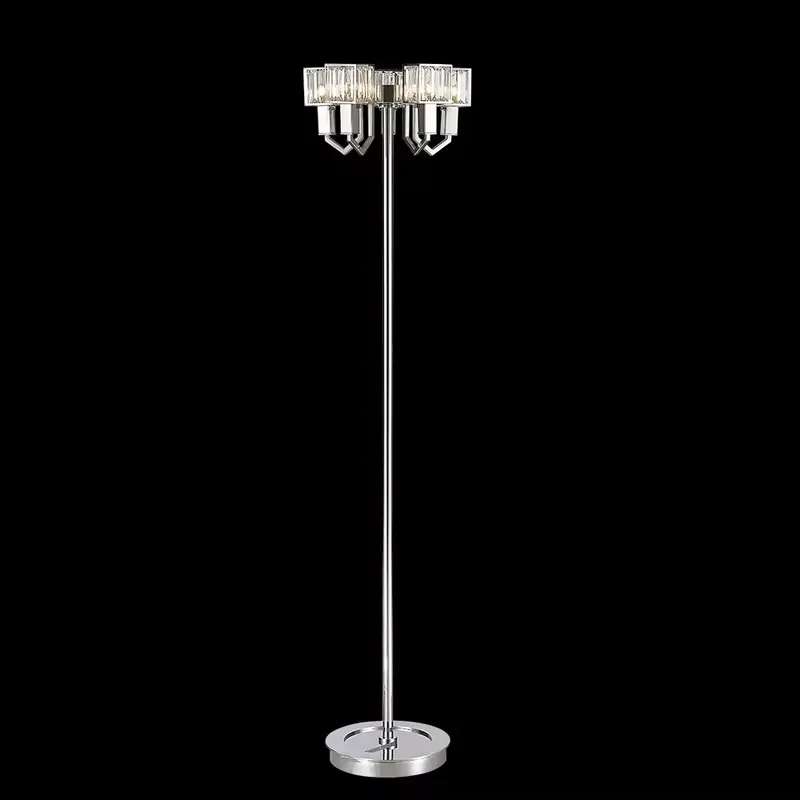 High Quality Stainless Steel LED Floor Lamp Modern Luxury Design for Indoor Living Room Villa