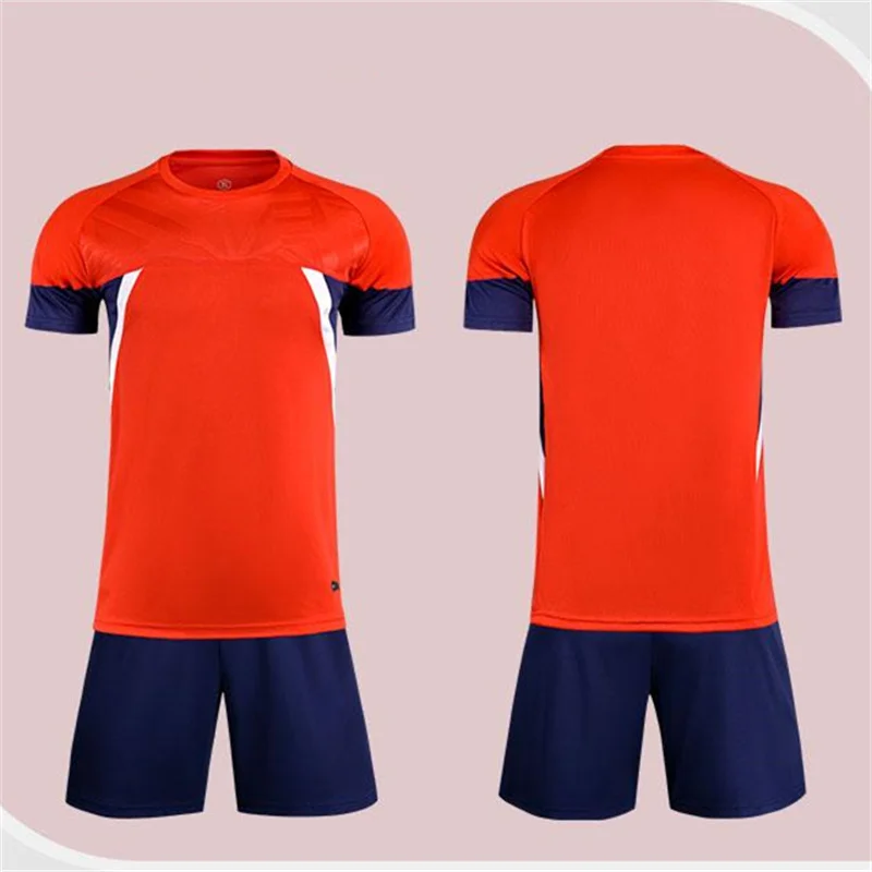 جودة عالية مخصصة لكرة القدم جيرسي للأطفال الشباب فريق ارتداء قصيرة الأكمام زي كرة القدم اسم شعار تنفس أعلى بالجملة