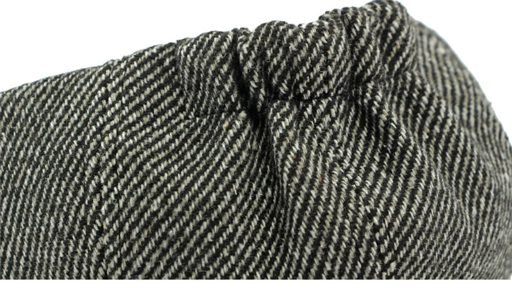 HT4962 Baskenmütze für Männer und Frauen, Retro-Künstlermütze, gestrickte Ivy-Flatcap, Frühling, Herbst, Winter, achteckige Baskenmütze – Detail 11