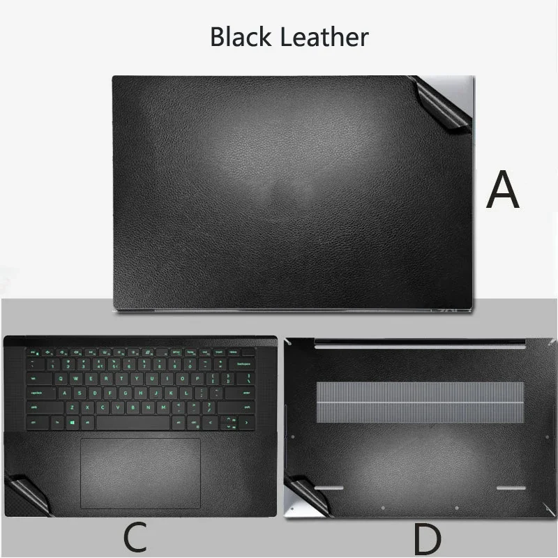 KH Sticker for DELL XPS17 9700 9710 17-inch Laptop Special Carbon fiber Vinyl Skin Decals Cover Protection Film