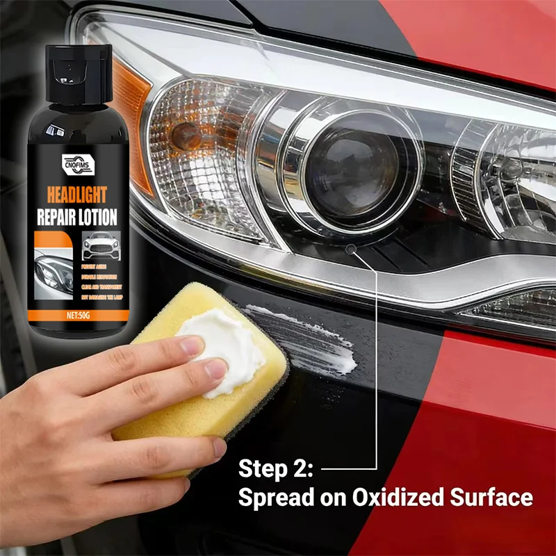 Universal Car Headlight Restoration Kit - Oxidation Haze Remover Restore Clarity No Scrubbing