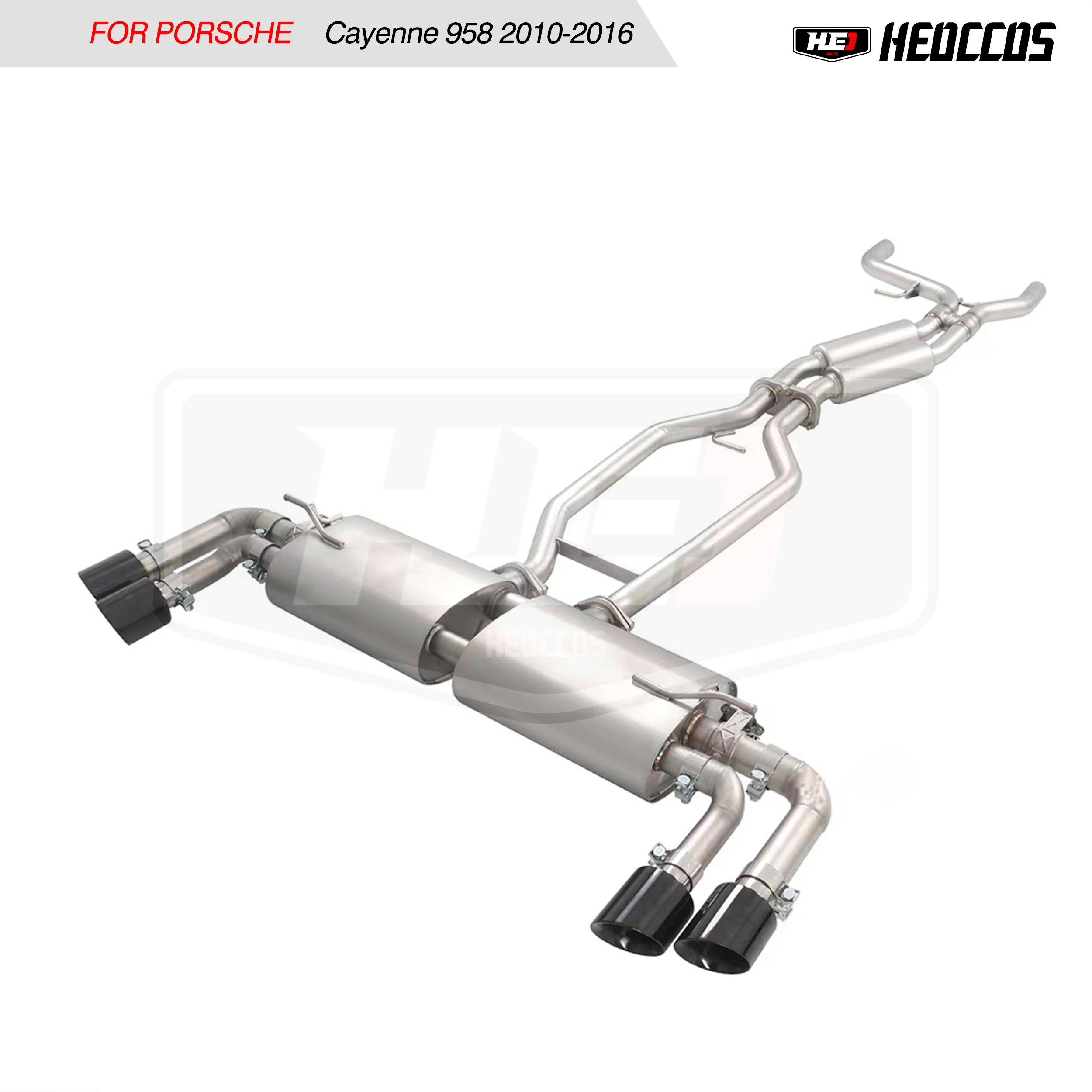 HEO Catback exhaust For PORSCHE Cayenne 958 2010-2016 Automotive Performance Accessories Exhaust System