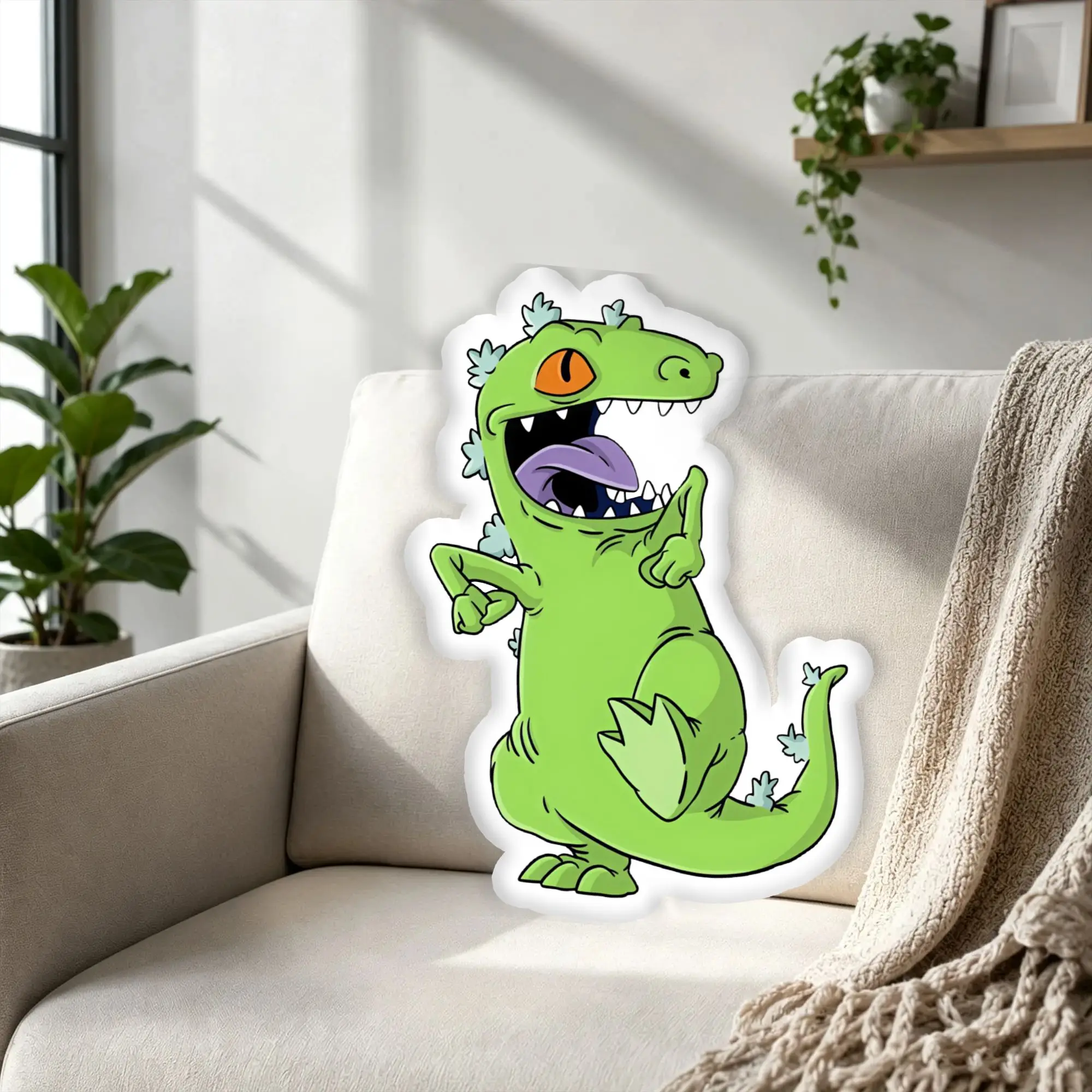 Customized R-Rugrated Cartoon Hot Stuffed Throw Pillow Manga Soft Pillows and Cushions Humorous Cushion for Bedroom Bed Unique