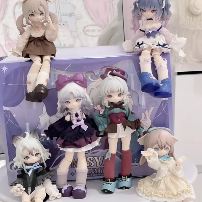 

Новая оригинальная коллекционная кукла Misya Museum Of The Weird Series Blind Box 1/8 BJD, модная подвижная фигурка, загадочная коробка-сюрприз, подарки