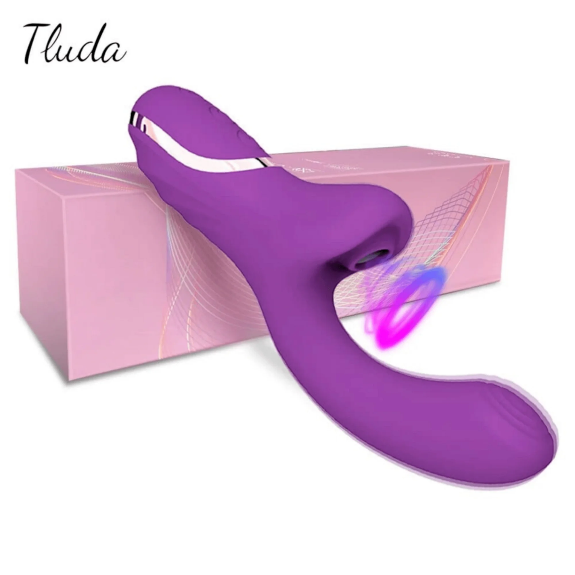 Women's strong clitoral vibrator clitoris suction suction vacuum stimulator dildo sex toy 2 in 1, woman sex toys, butt plug sexy