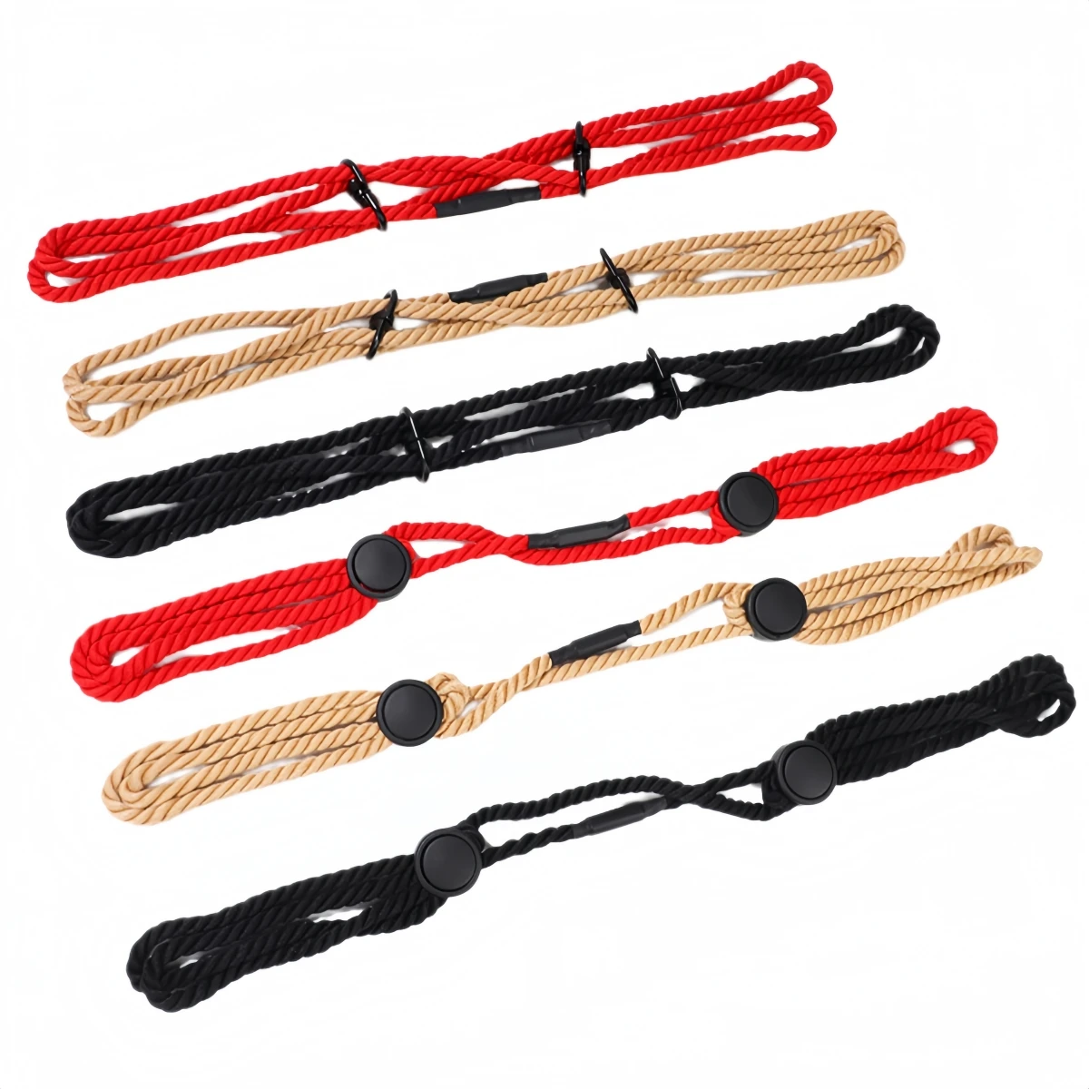 Fashion High-Quality Cotton Rope Handcuffs And Leg Cuffs Multi-functional Stage Props for Party Game Cosplay