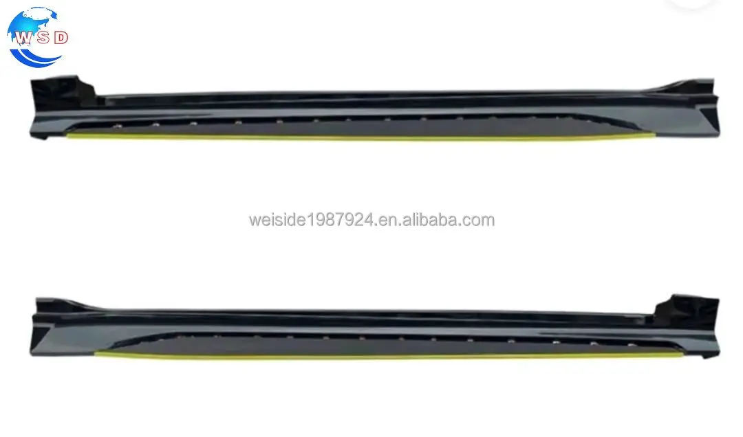 PP Full Set Body Kit Lip Gloss Front Rear Bumper 2Pcs Side Skirts for CHANGAN UNI-T 2024 Car Exterior Accessories