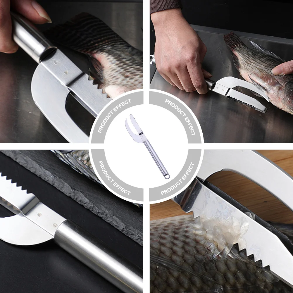 Efficient Fish Scale Remover in Action