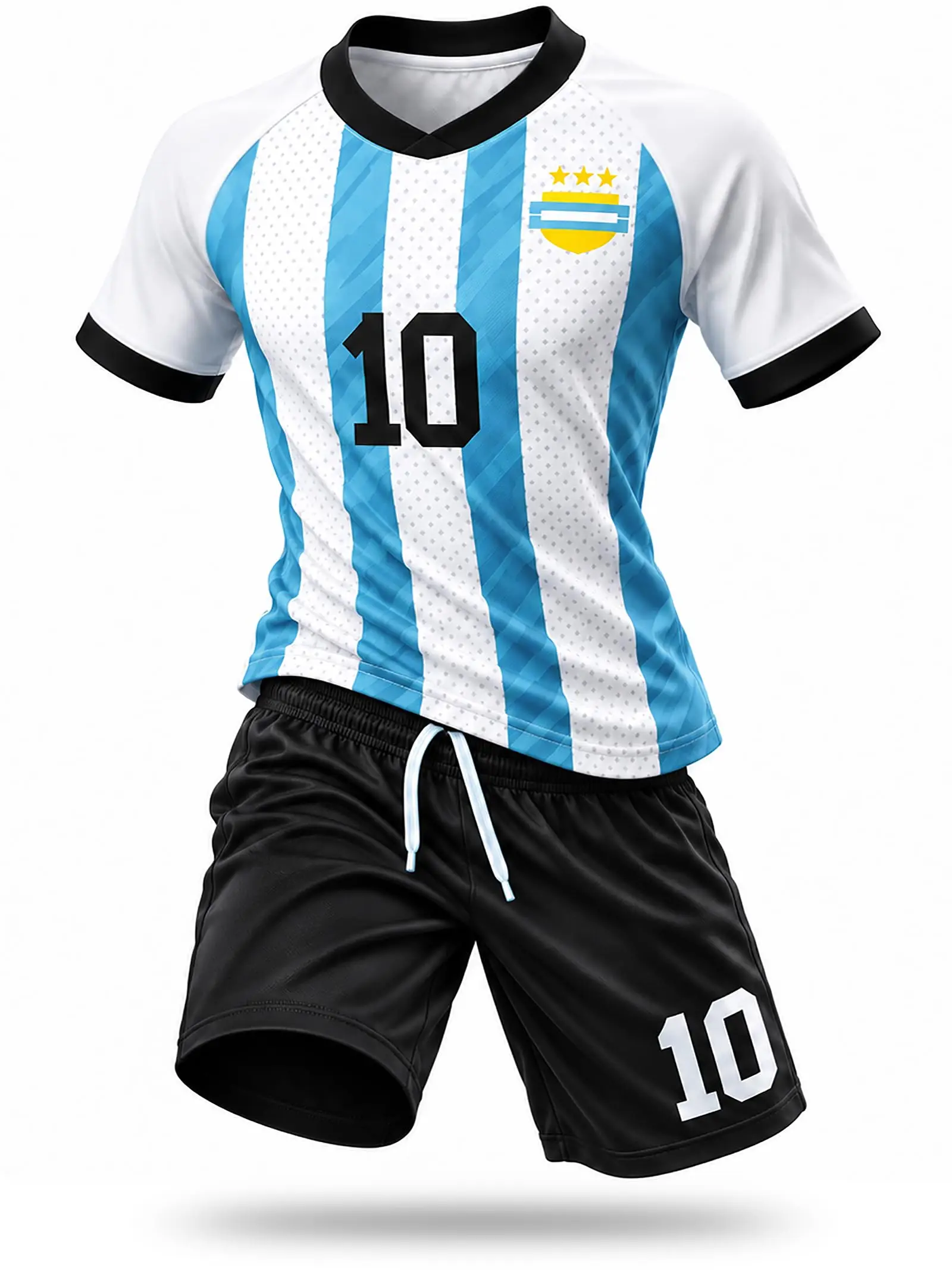 Soccer Jerseys For Kids Boys Girls Youth For Sport Football Training Uniform Soccer Fans Shirt Gift Kit Set