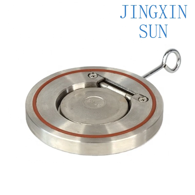 Stainless steel wafer type slim/thin check valve