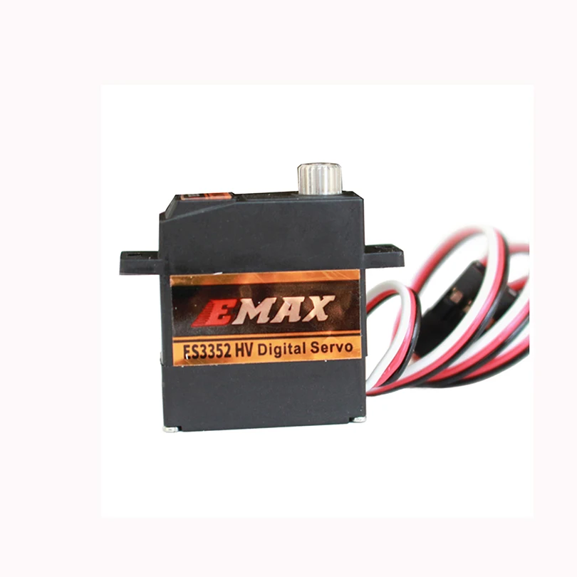 EMAX-Alta Tensão Metal Gear Digital Servo, Servo para todos os fins, 12g, 9mm, Mini Avião, Carro, Robô, Barco, Módulo RC Acessório, ES3352HV