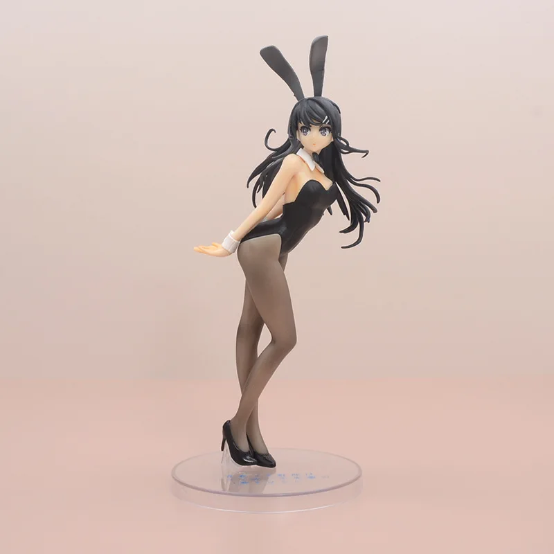 

Anime Character Rascal Does Not Dream of Bunny Girl Sakurajima Mai Car Desktop Ornament Gift Small Figurines & Miniatures