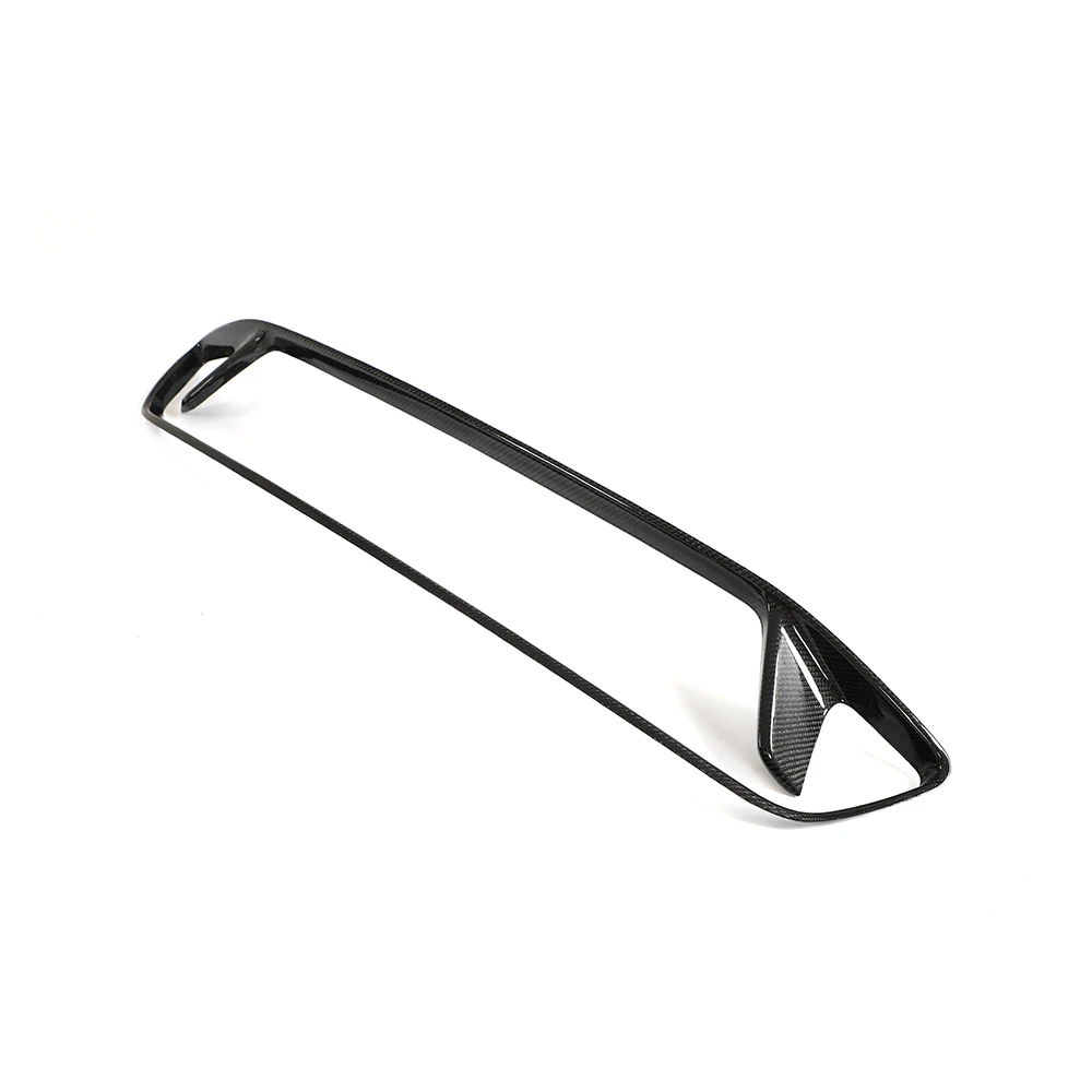 

Вентиляционные отверстия переднего бампера из настоящего углеродного волокна подходят для KIA Stinger 2018-2023 гг.