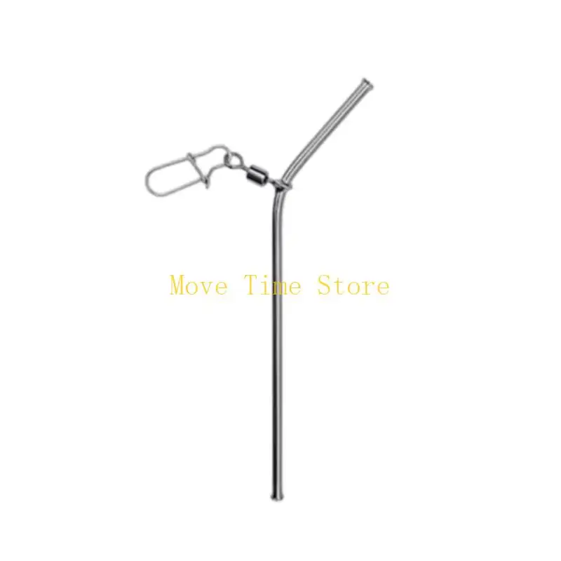 92ME 5lots Fishing Line Tackle Hardware Metal Tube Box Use Sea Fishing Accessory