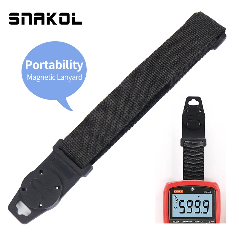 

Portable Hanging Strap Magnetic Strap Magnet Hanger Kit for For Multimeter Instrumentation Tool Magnetic Attachment Strap