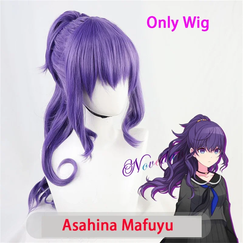 Asahina Mafuyu Cosplay Costume avec perruque complète pour femme, projet Sekai, scène colorée, Feat OWN, marin JK, uniforme Nightcord à 25